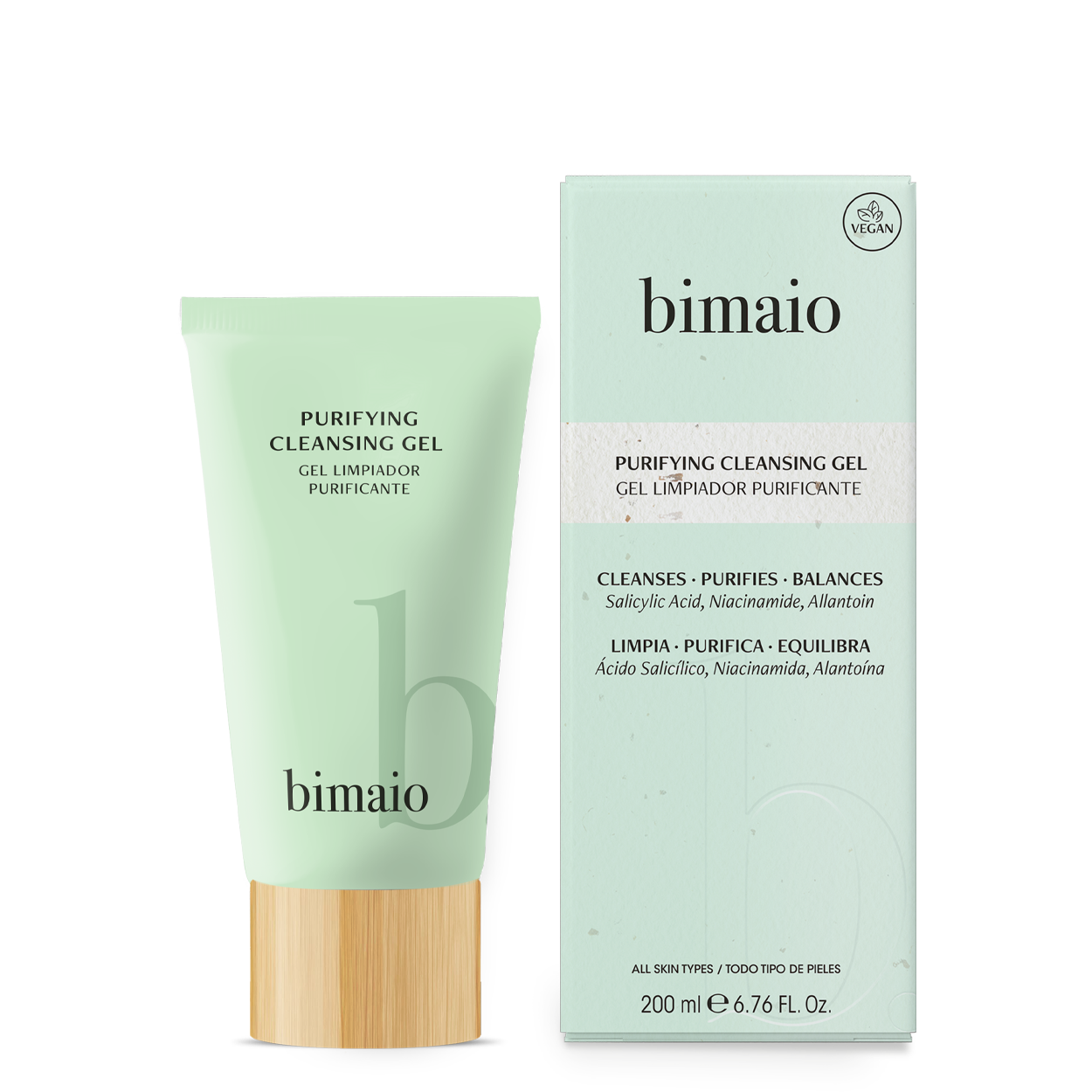 Gel limpiador purificante, 200ml