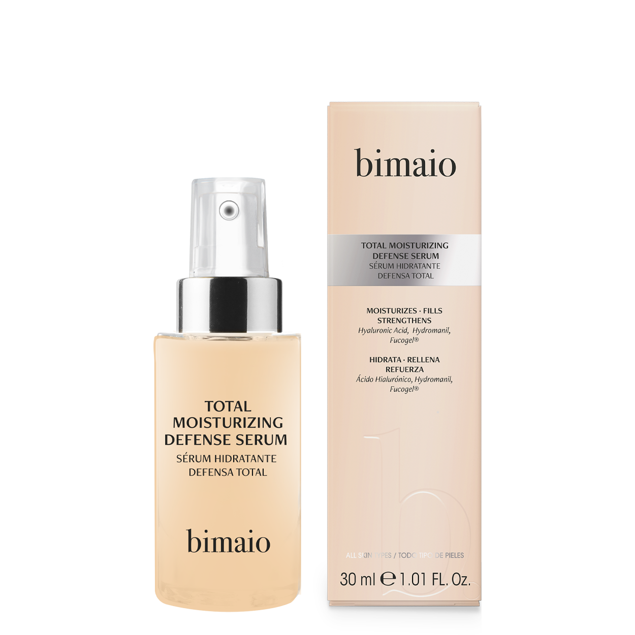 Sérum hidratante defensa total, 30ml