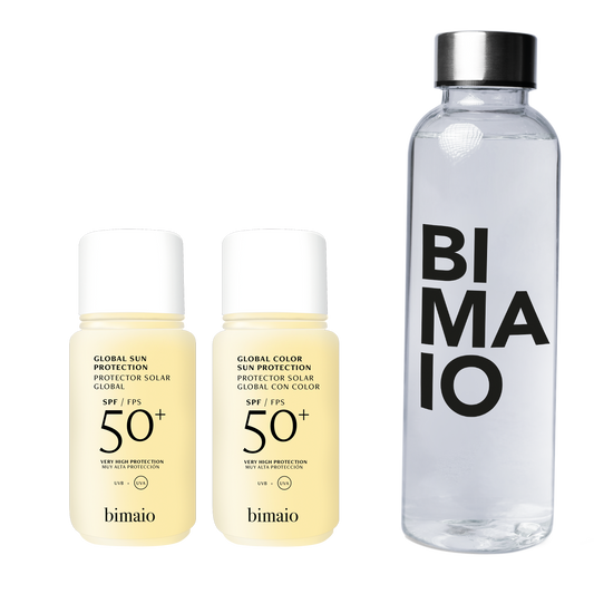 Promoción verano: 2 solares + 1 botella de agua completamente gratis